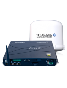 Thuraya's Atlas IP terminal. Picture courtesy of Thuraya Telecommunications Company.