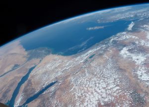 Part of the Middle East photographed by American astronaut Tim Kopra from the International Space Station on 14 April 2016. Photograph courtesy of NASA.