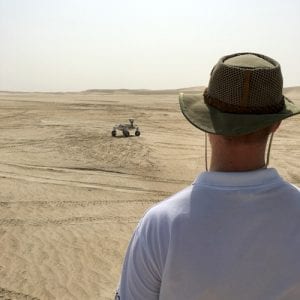 Desert test ALQ; Credits: SpaceWatch Middle East