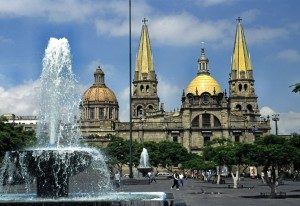 Guadalajara Cathedral, Guadalajara, Mexico. Photograph courtesy of the International Astronautical Federation.