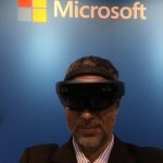Microsoft HoloLens testing, Credits: SpaceWatch Middle East