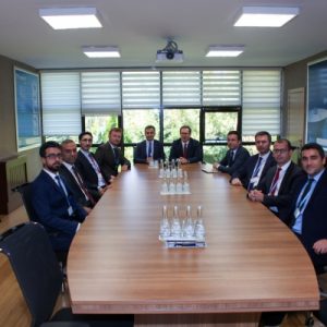 Officials from Türksat and the Turkish Ministry of Health. Photograph courtesy of Türksat.