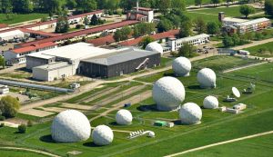 A satellite intercept facility operated by the German foreign intelligence agency, BND, at Bad Aibling, Germany. Photo credits: AFP/Getty Images.